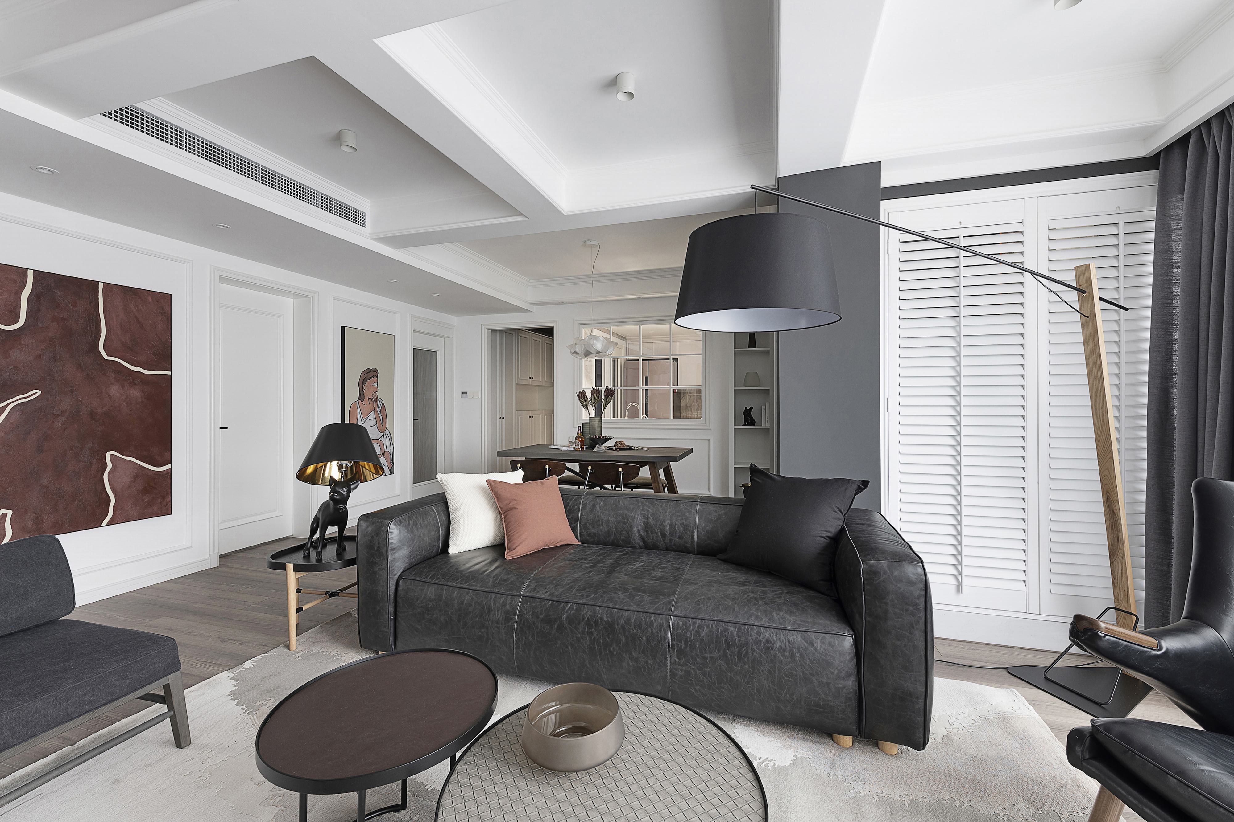 113㎡ | 輕歐式設(shè)計(jì),白嶼之往,心若茫茫