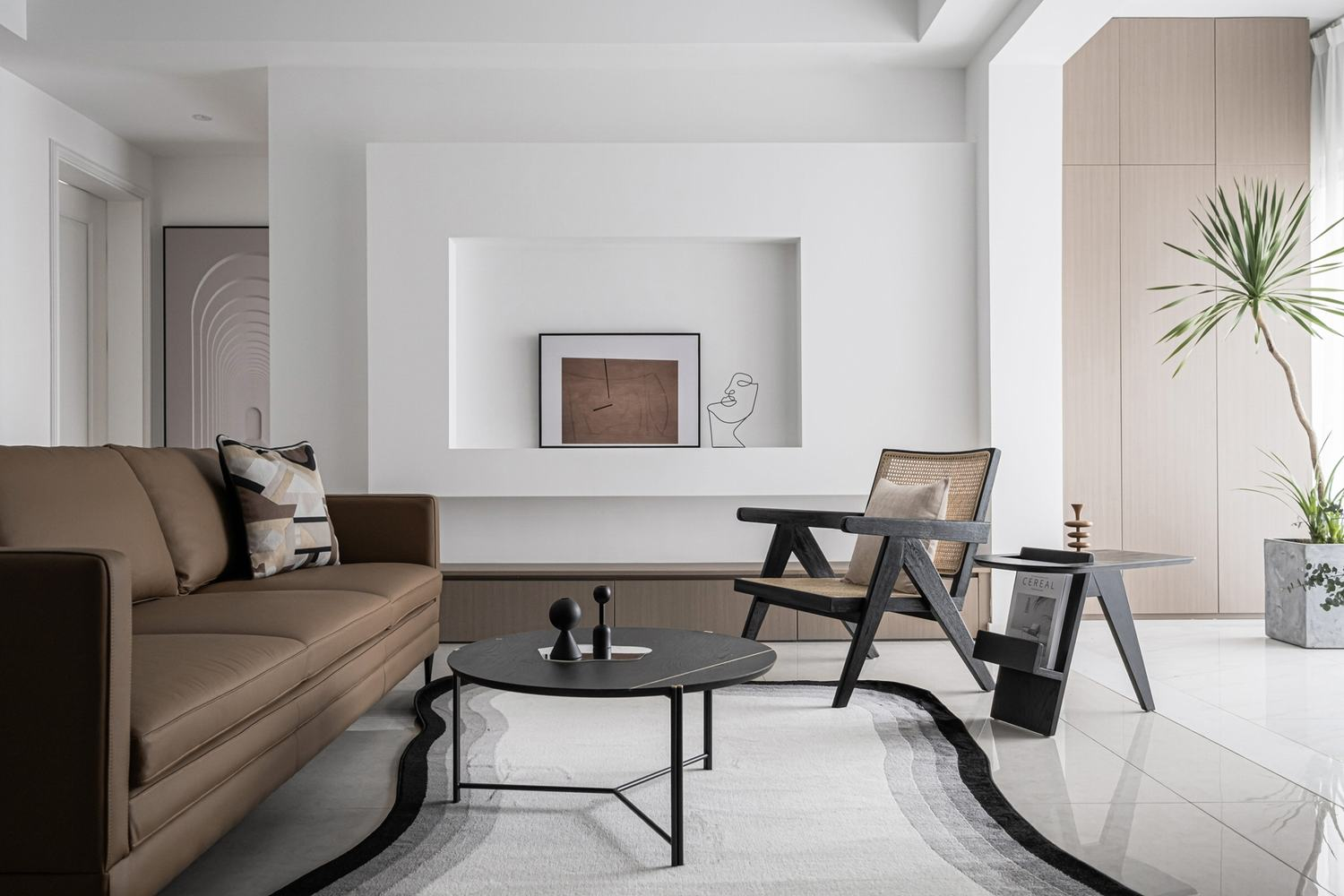 治愈系現(xiàn)代簡(jiǎn)約暖宅 | 愜意舒適的家居空間