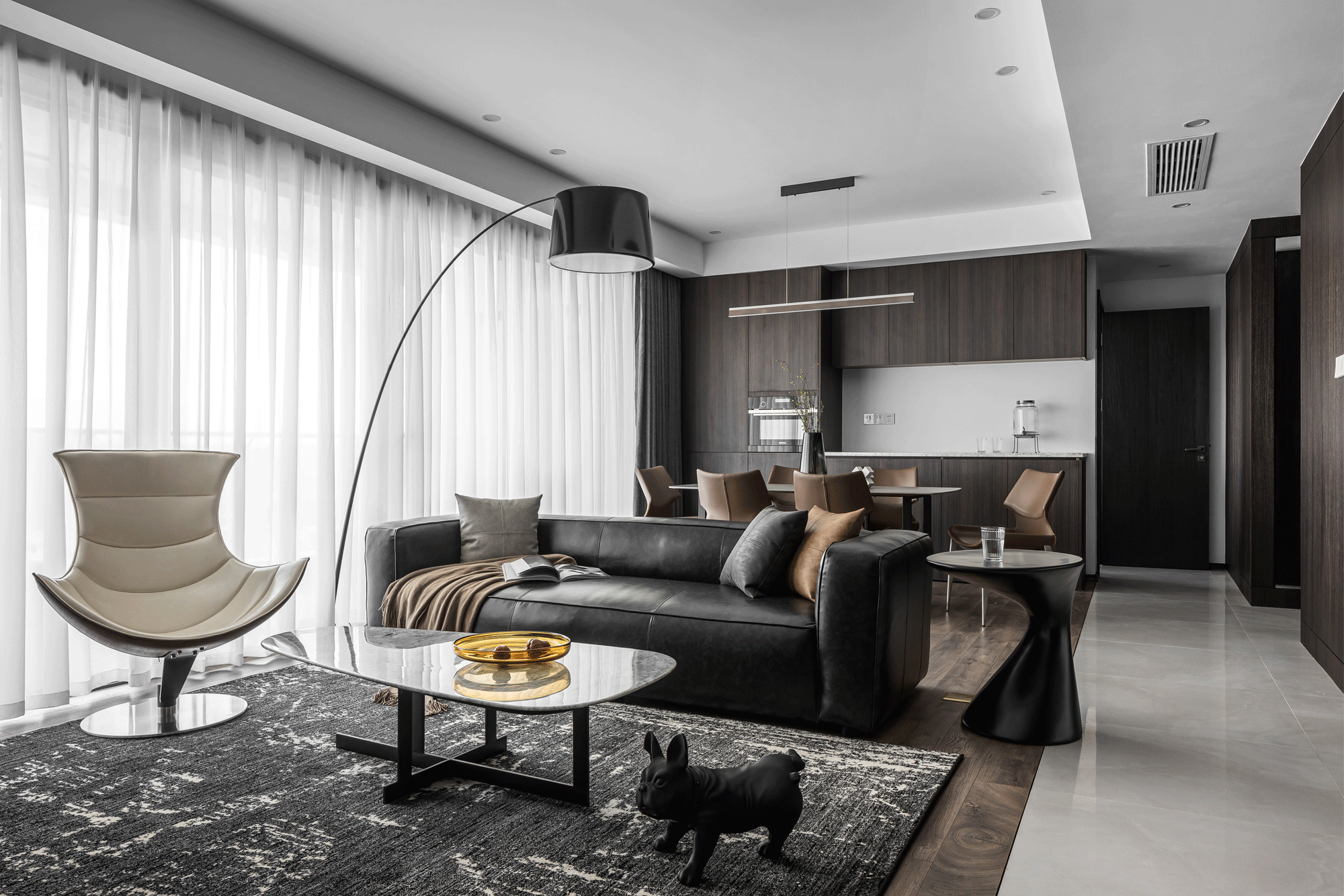 提升格調 | 高級灰+簡約風,永不過時的家