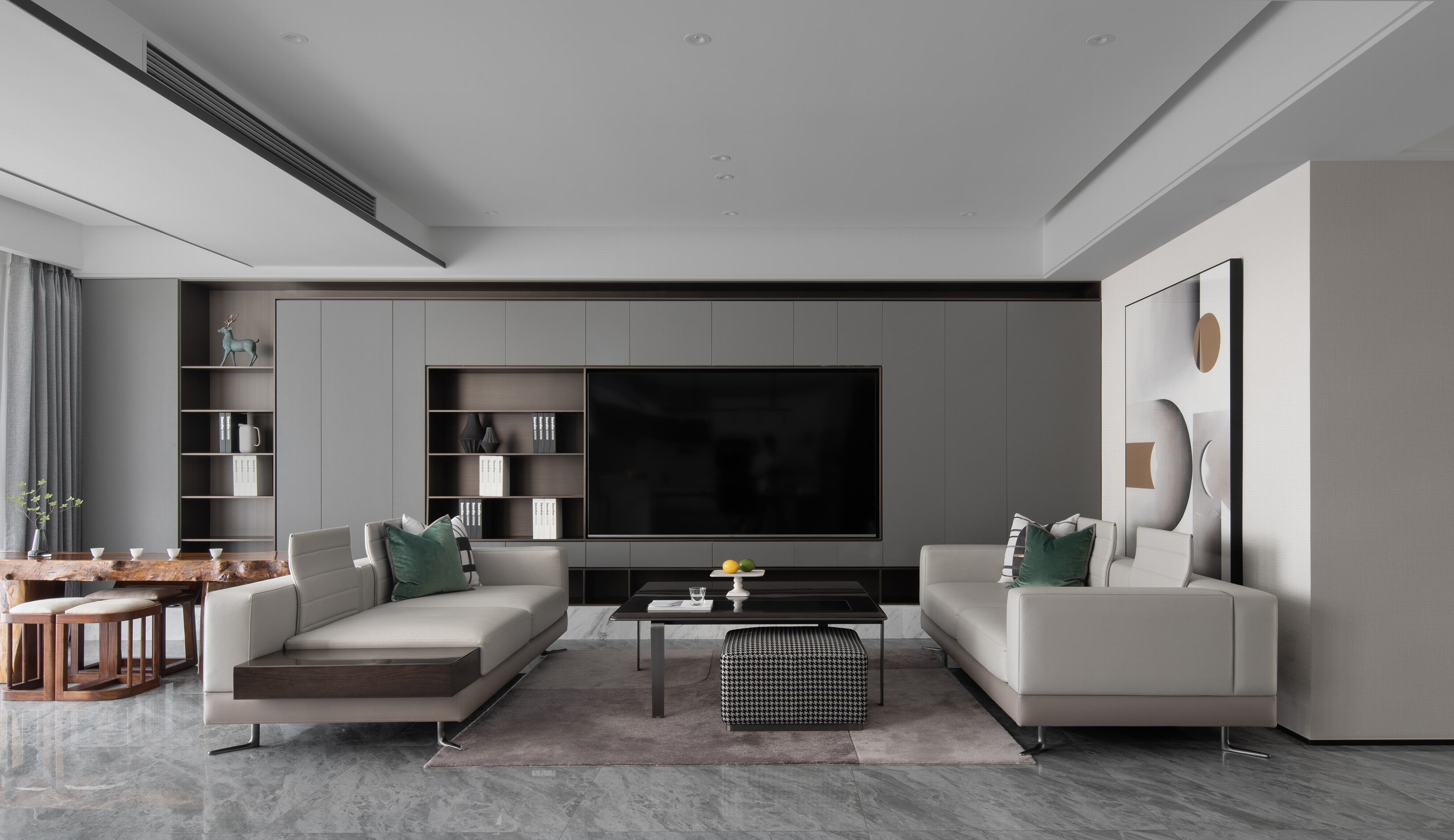 80㎡ | 意式極簡(jiǎn)的家居氛圍和空間格調(diào)