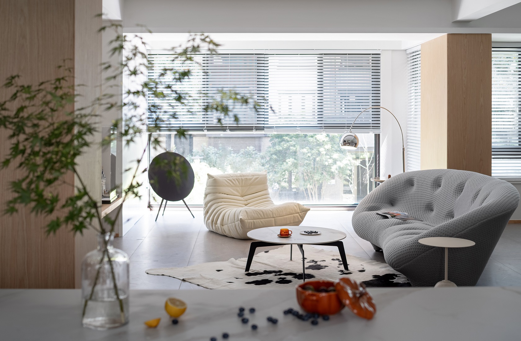 115㎡ | 與奶白色簡約風(fēng)相遇