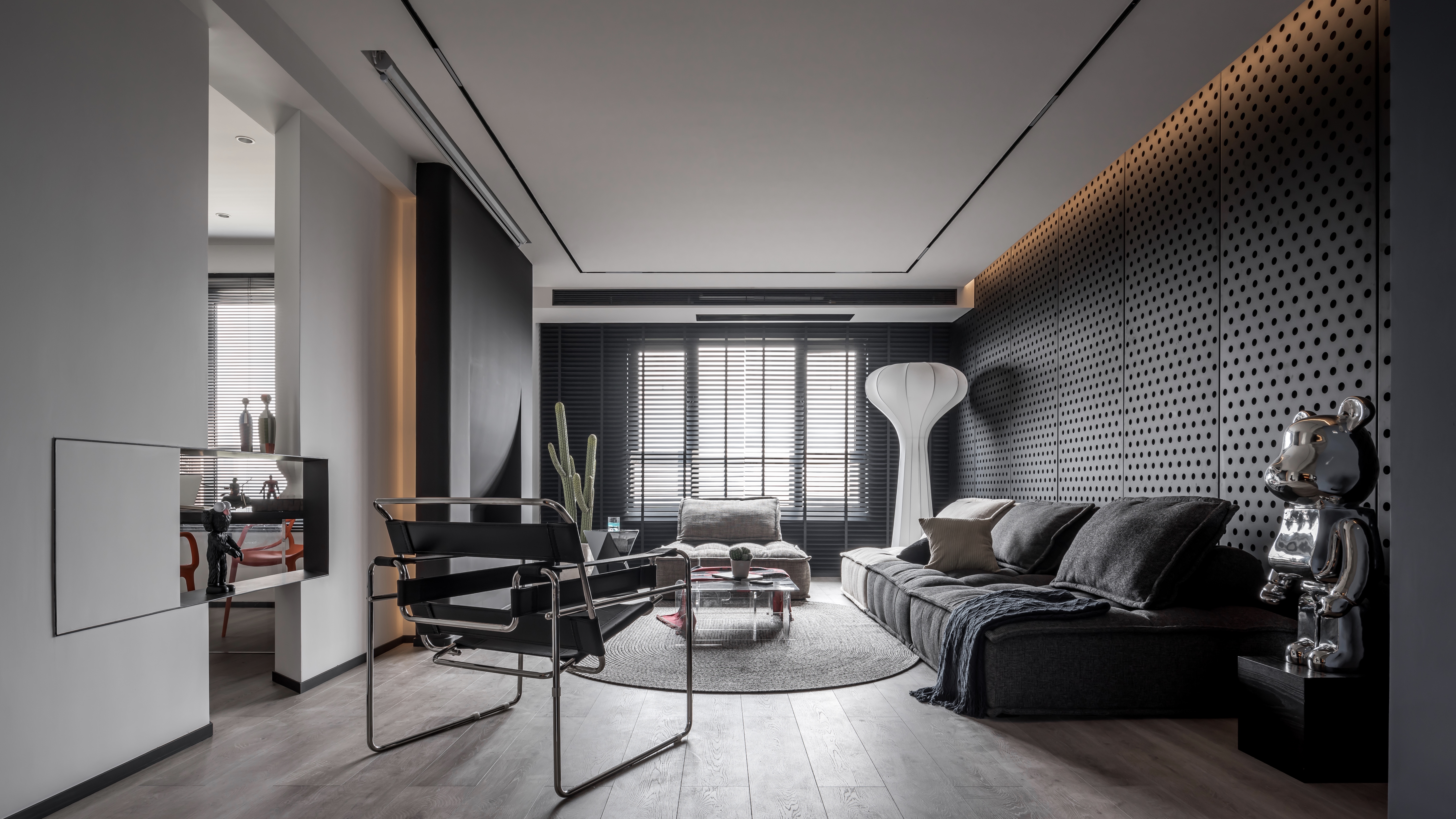 110㎡ | 家裝不定義,誰說黑色沉悶又壓抑