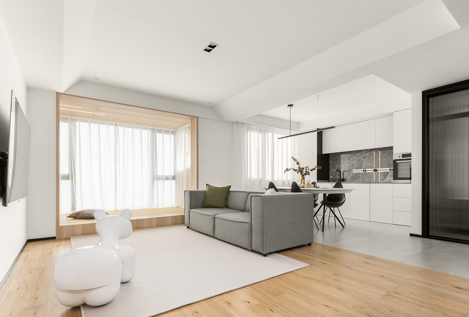 107㎡ | 表述現(xiàn)代自然的人居美學