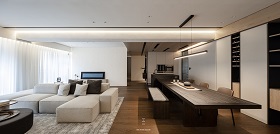 113㎡ | 現代簡約三居,打造獨一無二的質感之家