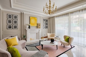 128㎡ | 造景為畫，借光為適，品味藝術奢宅的溫情