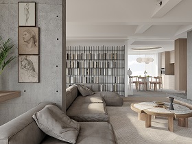 85㎡ | 日系簡約風,在陽光下漫步