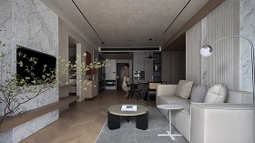 115㎡ | 打造一個樸實(shí)、恬凈的空間環(huán)境