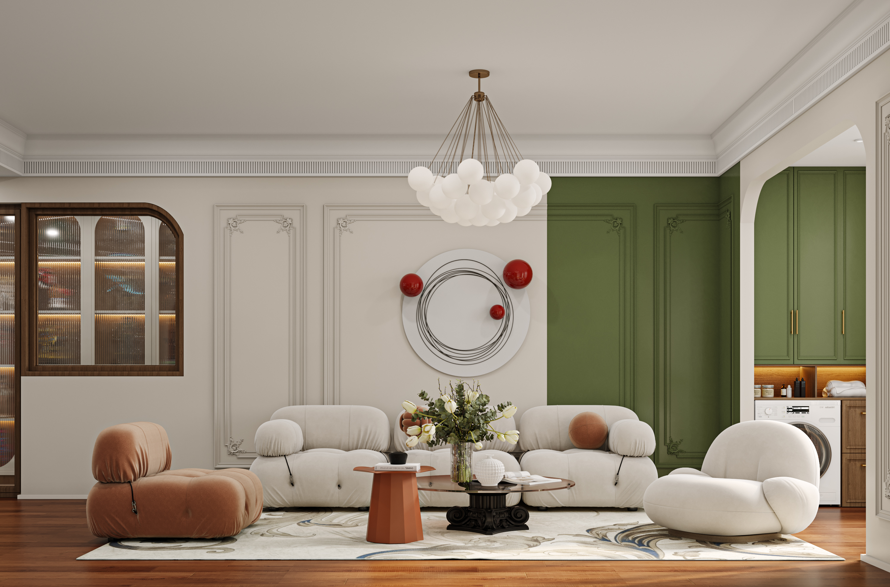 豪景中環(huán)國際花園 | 90㎡的輕法式極致浪漫