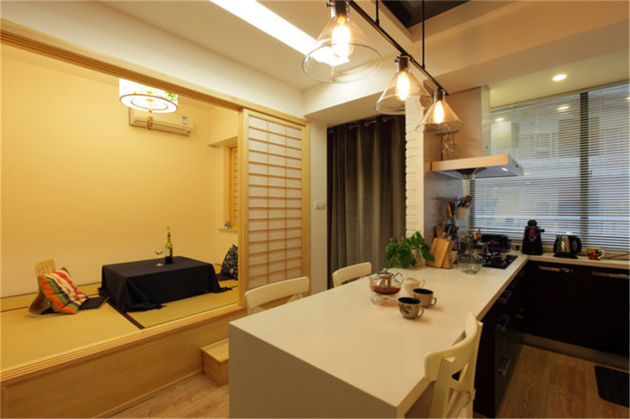 南寧昌泰尊府90平米日式風(fēng)格案例效果圖