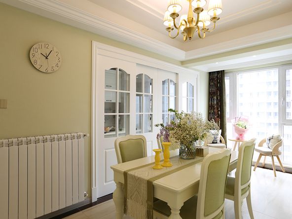 南寧天健和府97平米歐式風(fēng)格案例效果圖