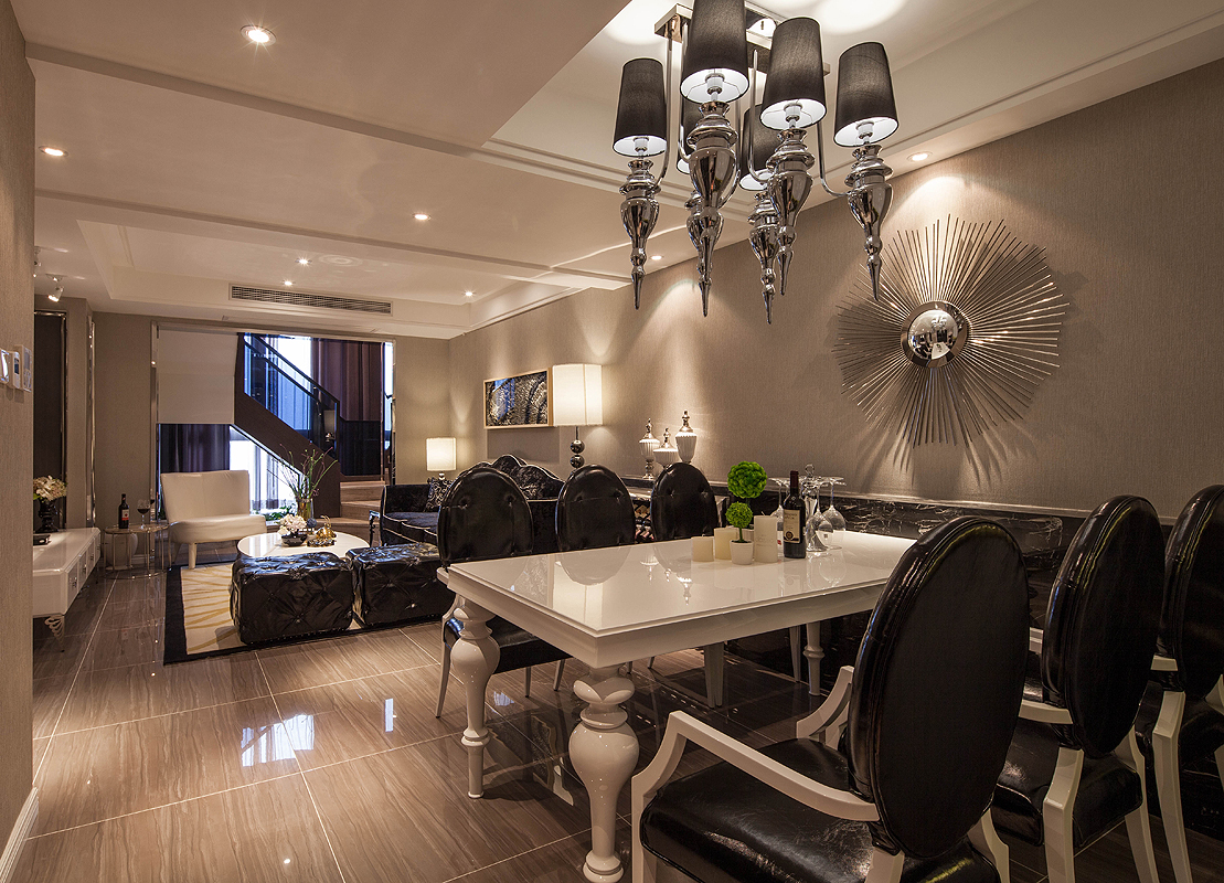 南寧萬(wàn)達(dá)茂79平米混搭風(fēng)格案例效果圖