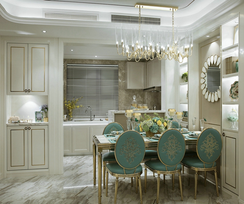 南寧天健西班牙小鎮(zhèn)143平米新古典風(fēng)格案例效果圖