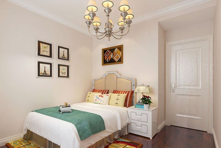 南寧馳程天拓毛坯房99平米歐式風(fēng)格裝修案例效果圖