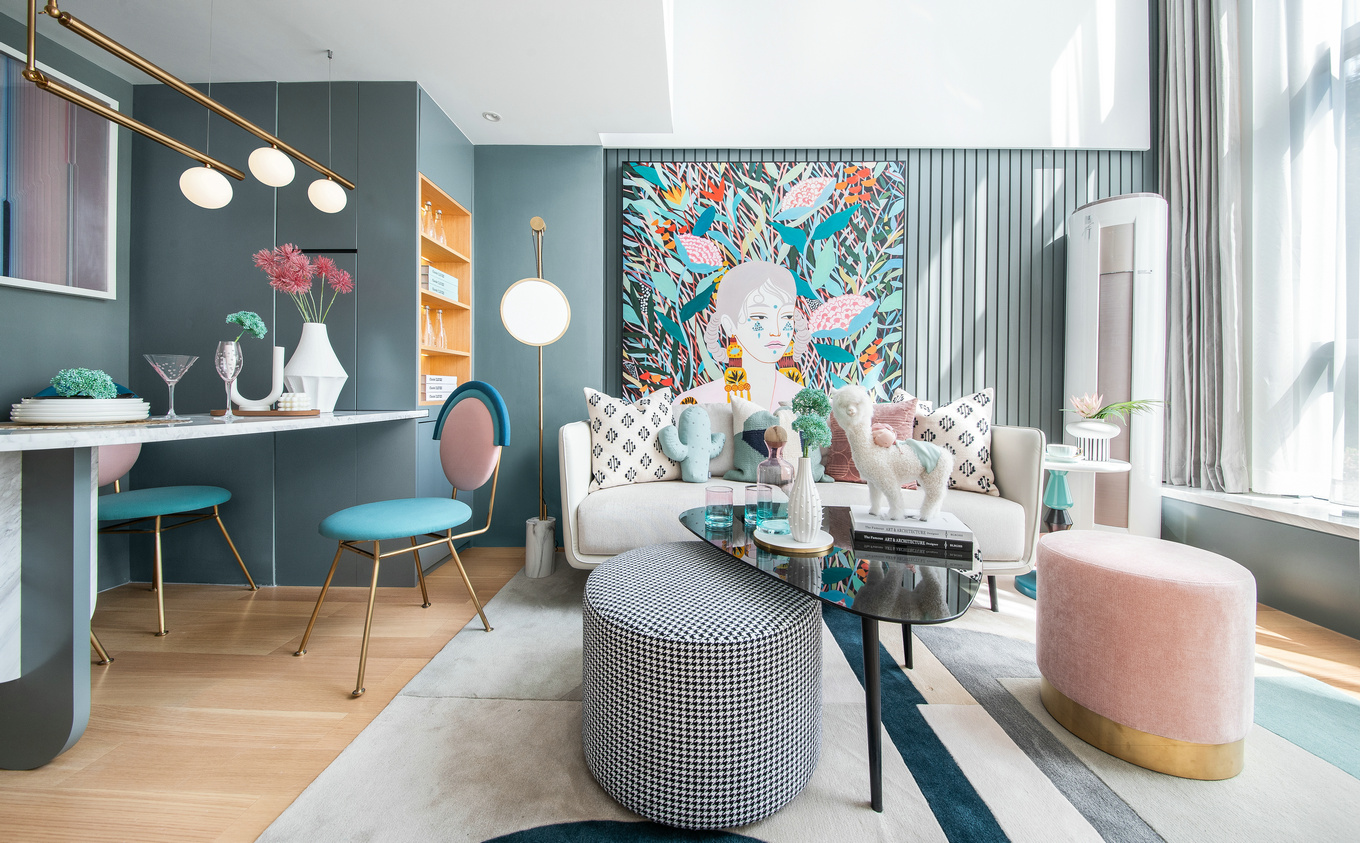 個(gè)性北歐 | 60㎡復(fù)式單身公寓：北歐風(fēng)也可以擁有個(gè)性色彩