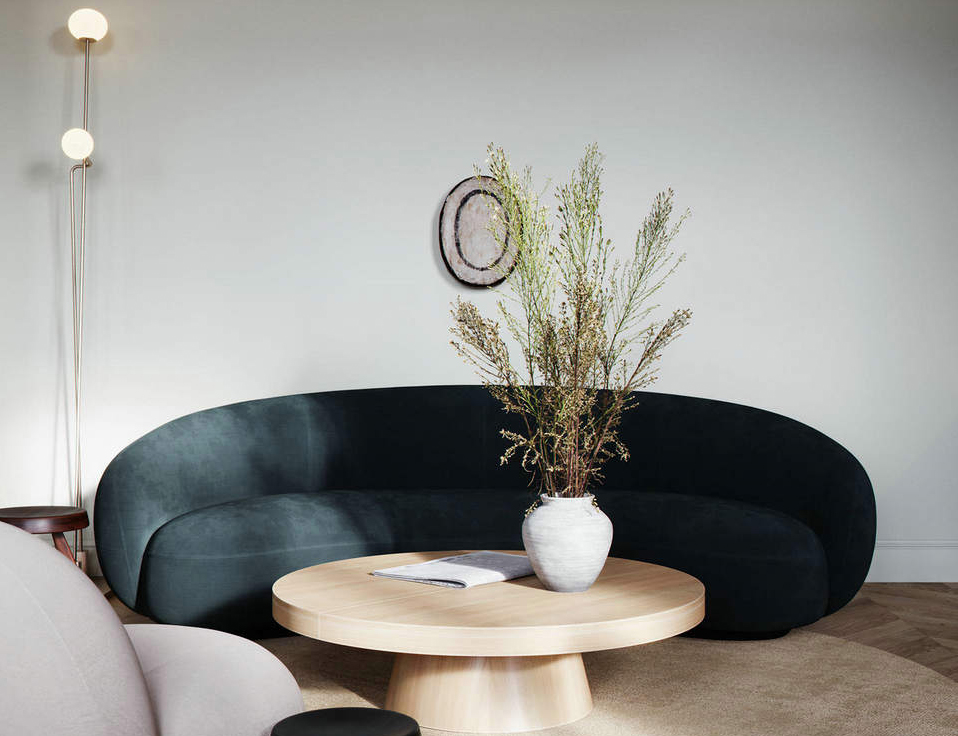 個(gè)性北歐 | 45㎡一居室，莫蘭迪色系，優(yōu)雅而高級(jí)的色彩搭配